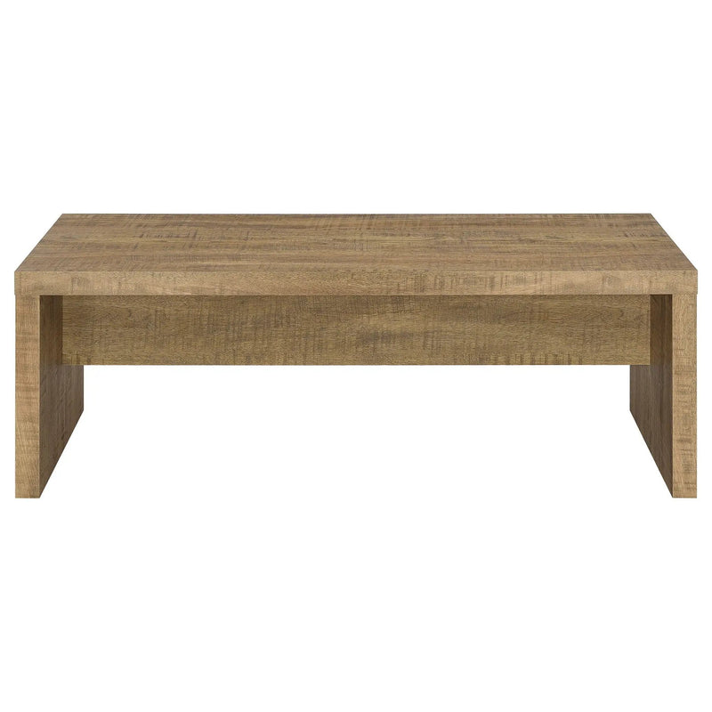 Lynette Rectangular Engineered Wood Coffee Table Mango by Unique Piece Furniture