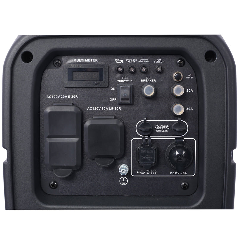 3500 Watt Portable Inverter Generator, photo 8 of 10