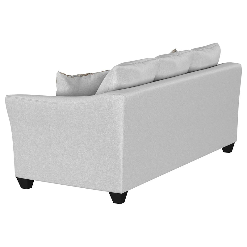 Salizar 3-piece Upholstered Flared Arm Sofa Set Sand by Unique Piece Furniture