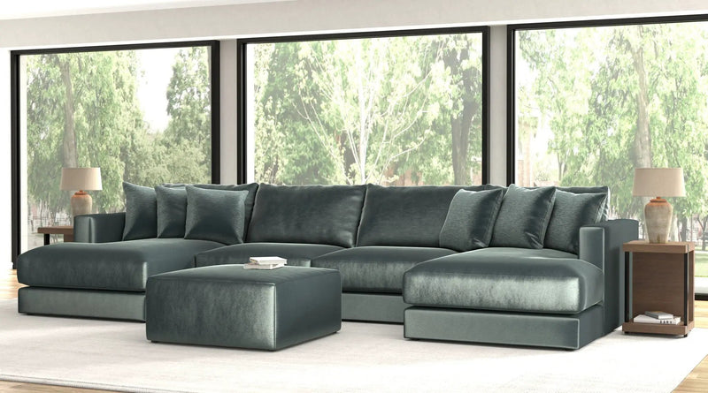 Remington - Modular Sofa And Cocktail Ottoman by Unique Piece Furniture