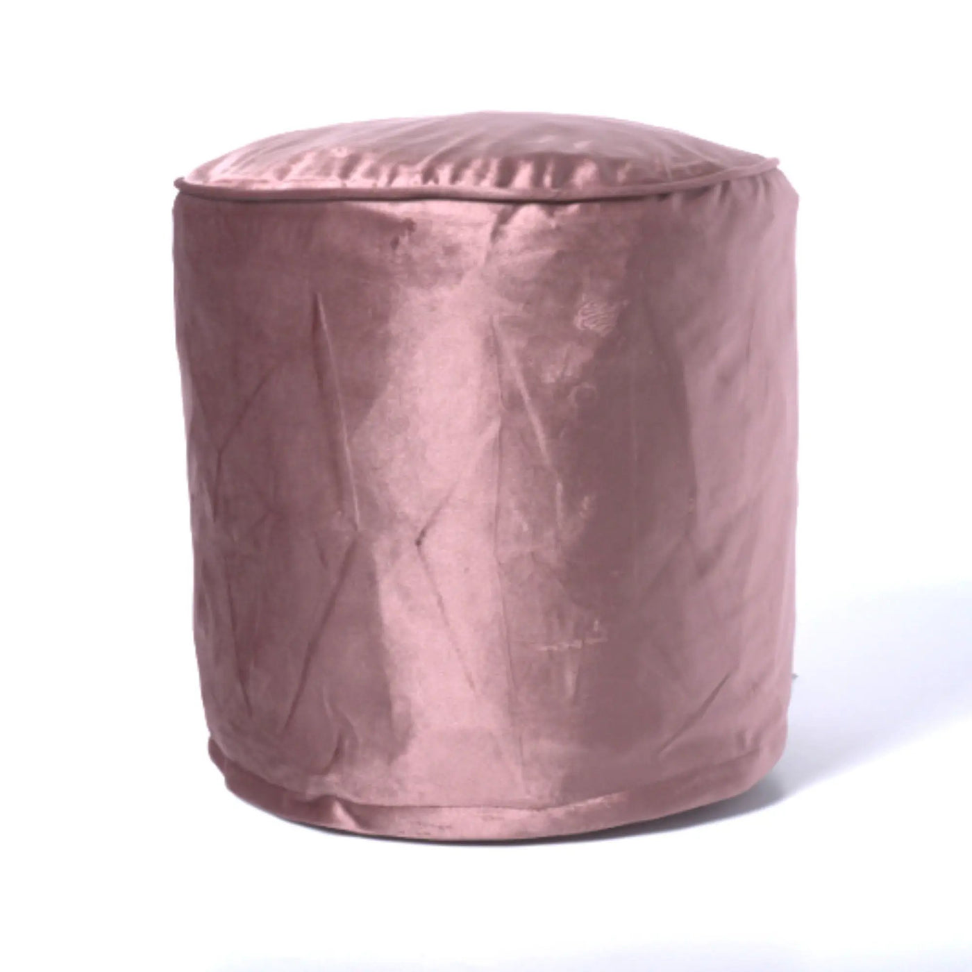 Shimon - Cylinder Pouf Ottoman Floor Cushion by HouseOfZazla
