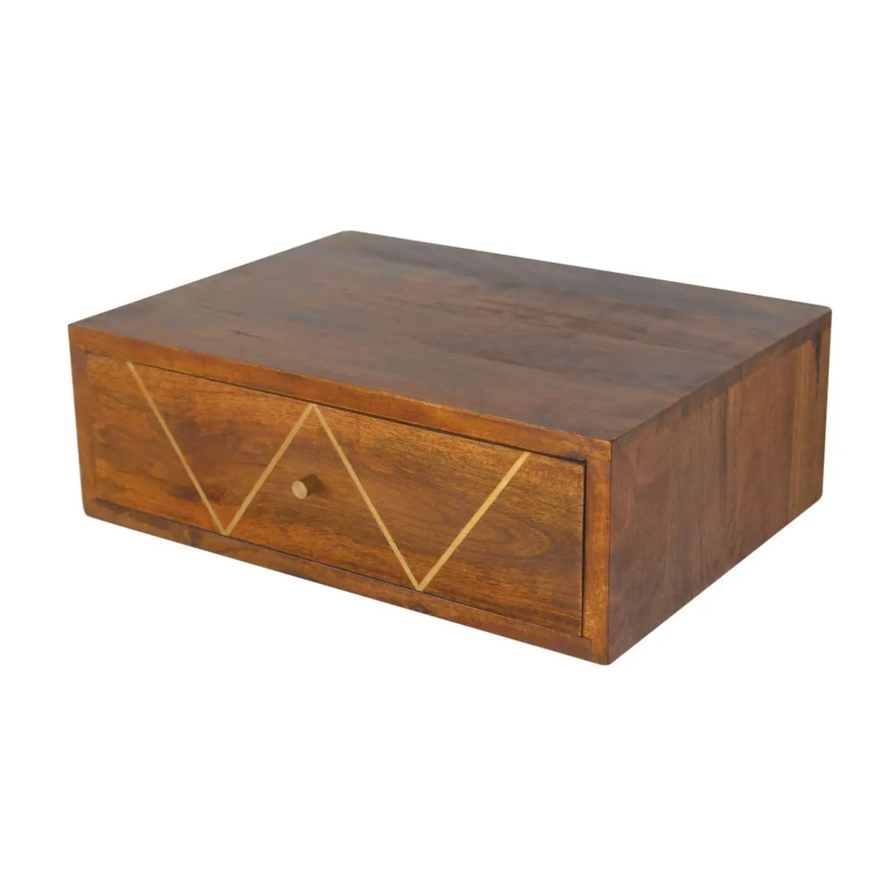 Floating Bedside Table - Chestnut by HouseOfZazla