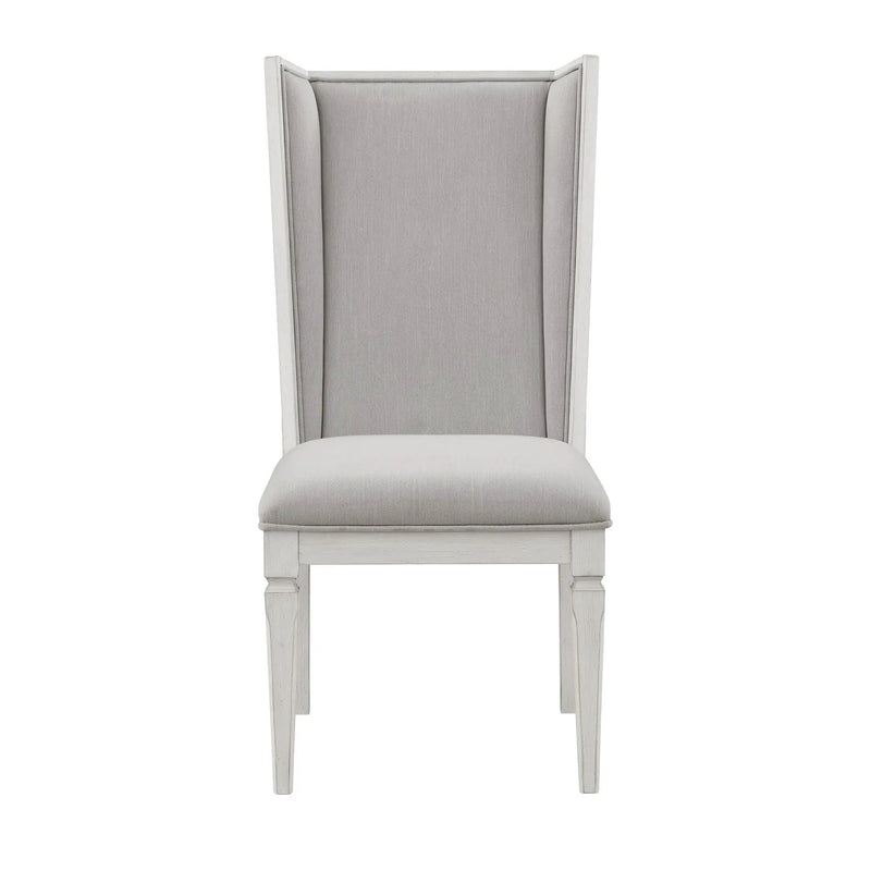 Katia - Side Chair (Set of 2) - Gray / White by HouseOfZazla