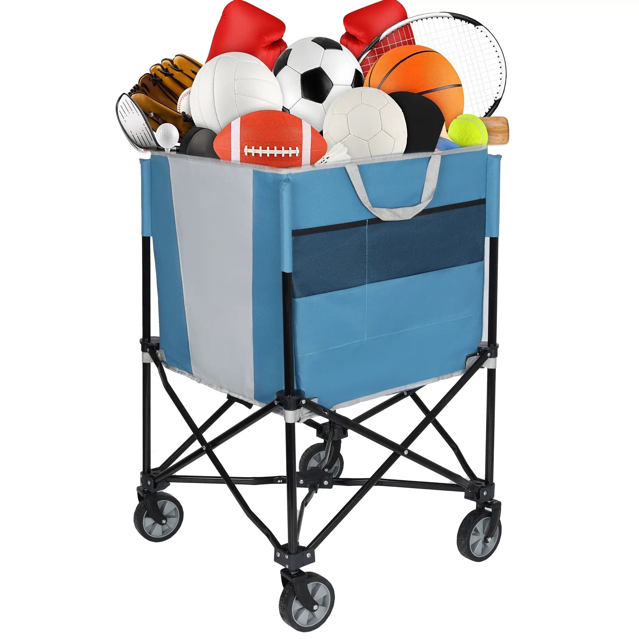 Rolling Ball Storage Cart with Wheels by HouseOfZazla