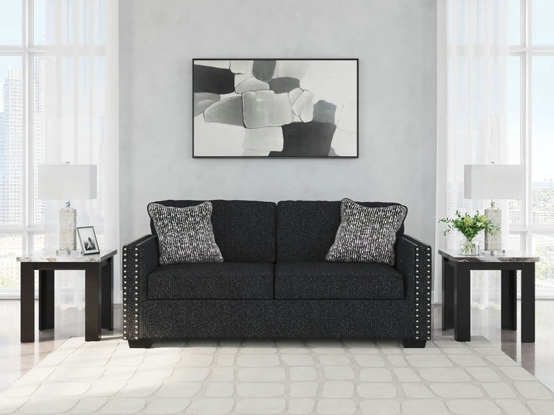 Jasmine Peaks - Sofa - Coal by Unique Piece Furniture