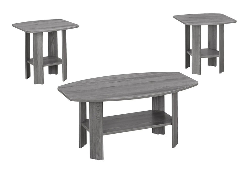 Table Set, Coffee, End, Side, Accent For Living Room (Set of 3) by HouseOfZazla