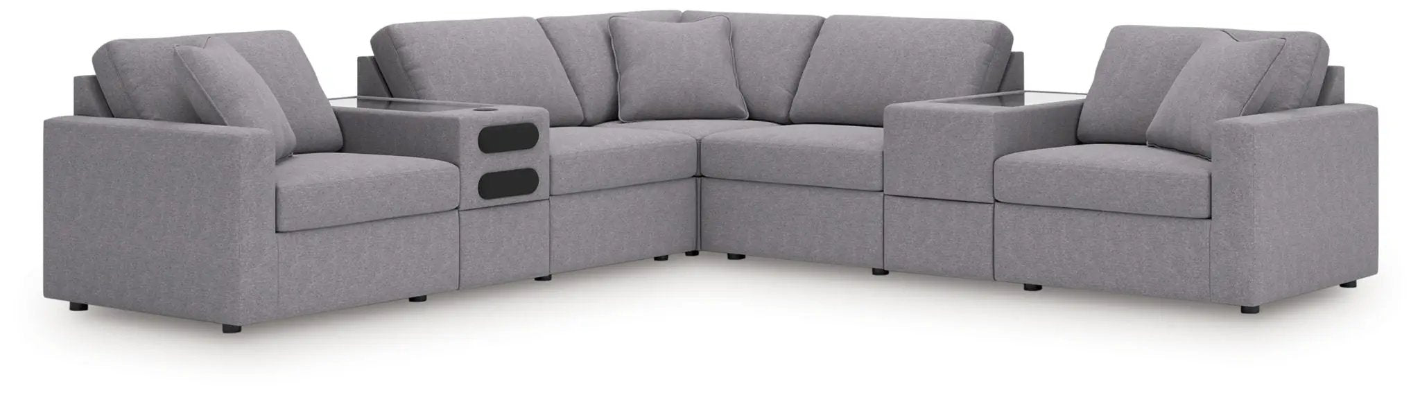 Modmax - Sectional - Granite by Unique Piece Furniture