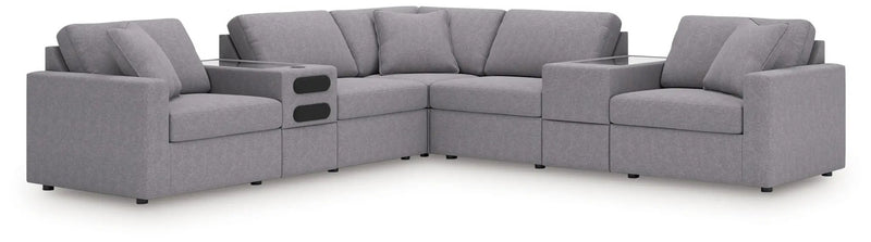Modmax - Sectional - Granite by Unique Piece Furniture