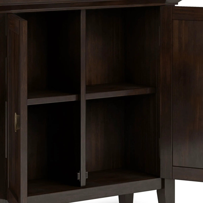 Redmond - Low Storage Cabinet - Brunette Brown by HouseOfZazla