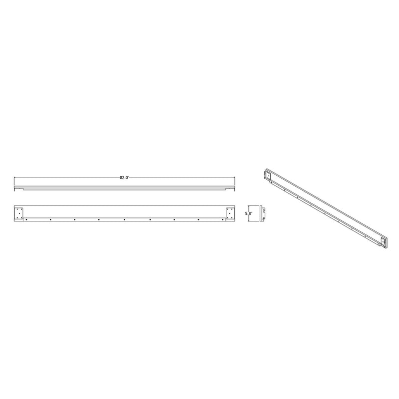 Adelaide - Bed With LED by Unique Piece Furniture