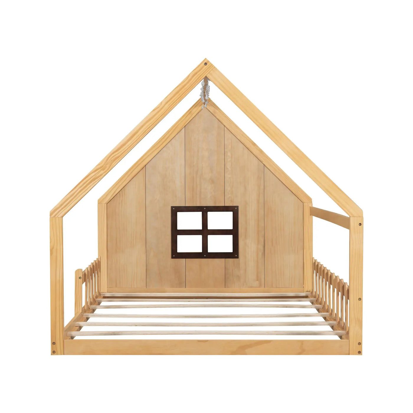 House Bed With Window And Fence by HouseOfZazla