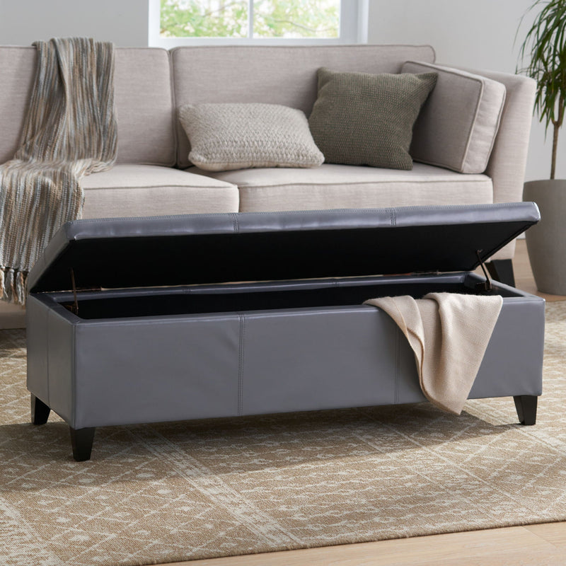 Glouster Contemporary Storage Ottoman by HouseOfZazla