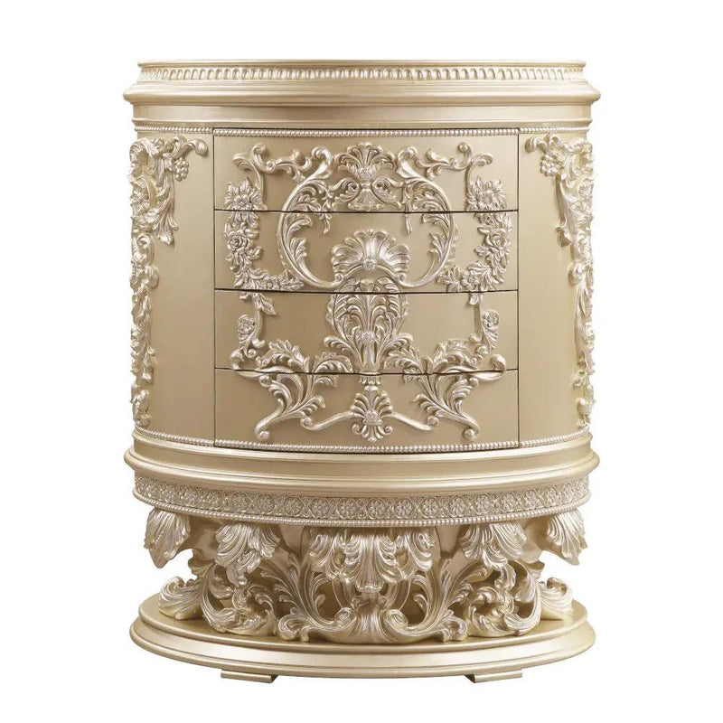 Vatican - Chest - Champagne Silver by Unique Piece Furniture