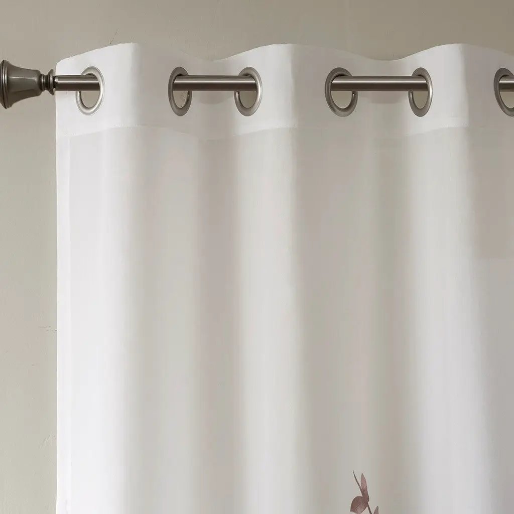Burnout Printed Curtain Panel by HouseOfZazla