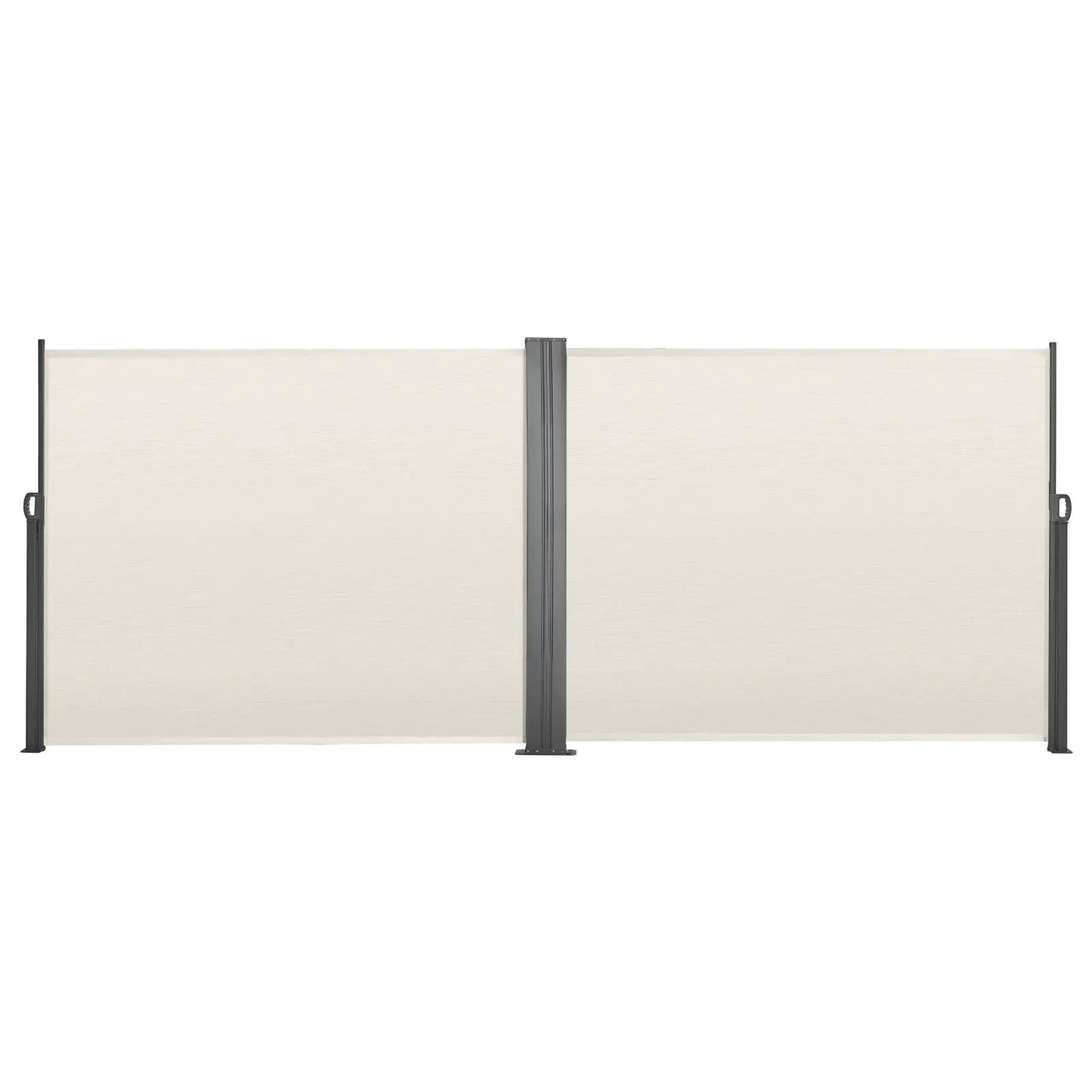 Retractable Side Awning, 71" x 236" Patio Screen with Waterproof Polyester Fabric by HouseOfZazla