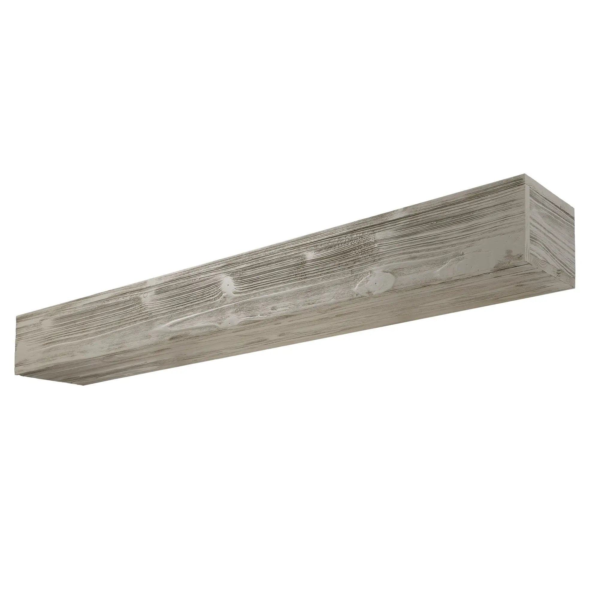 Rustic Wood Fireplace Mantel, Wall-Mounted & Floating Shelf For Home Decor by Unique Piece Furniture