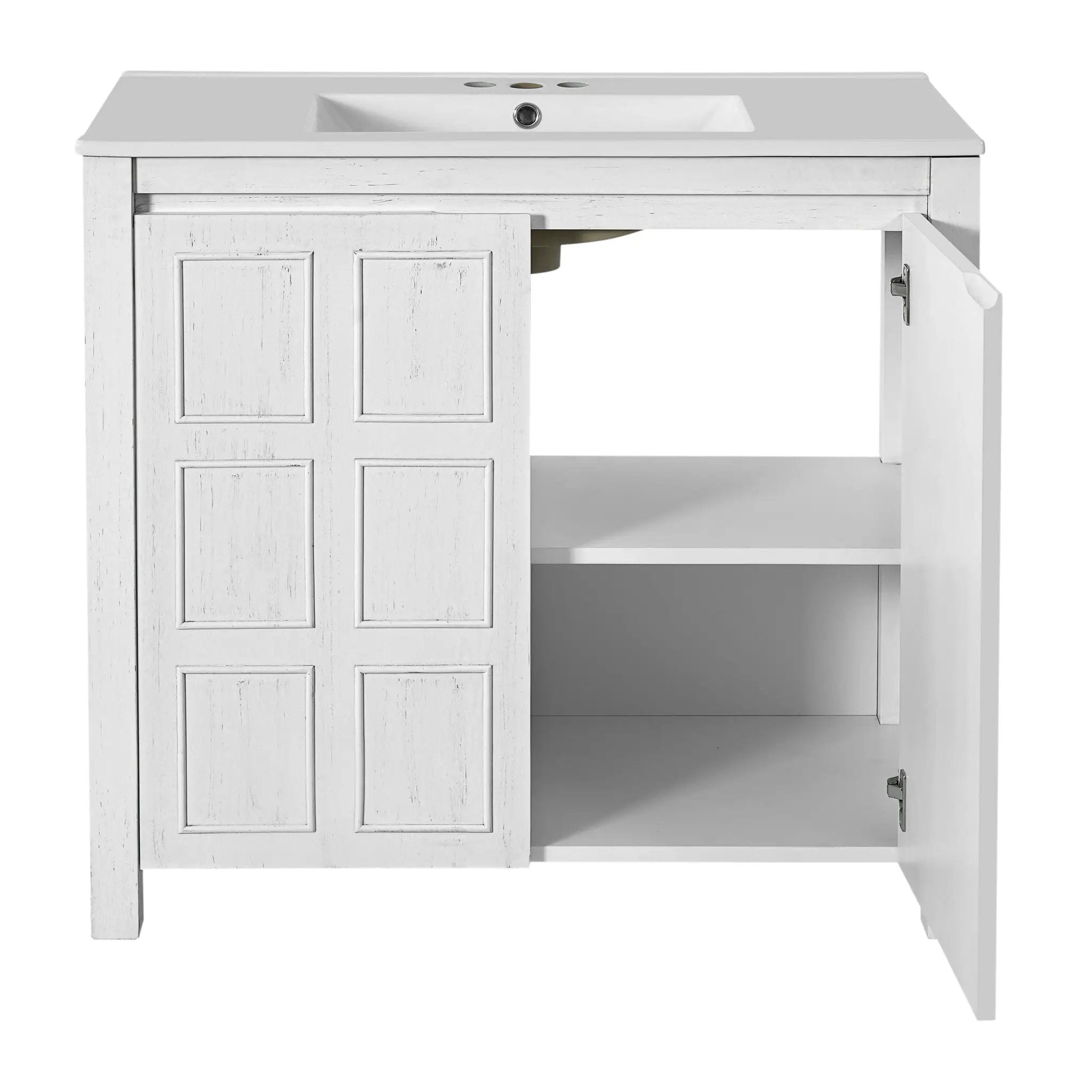 Bathroom Vanity Organizer With Sink, Combo Cabinet Set, Bathroom Storage Cabinet