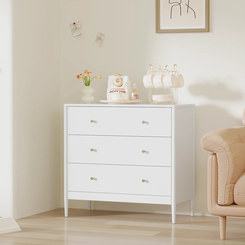 Modern 3 Drawer Dresser Chest by HouseOfZazla
