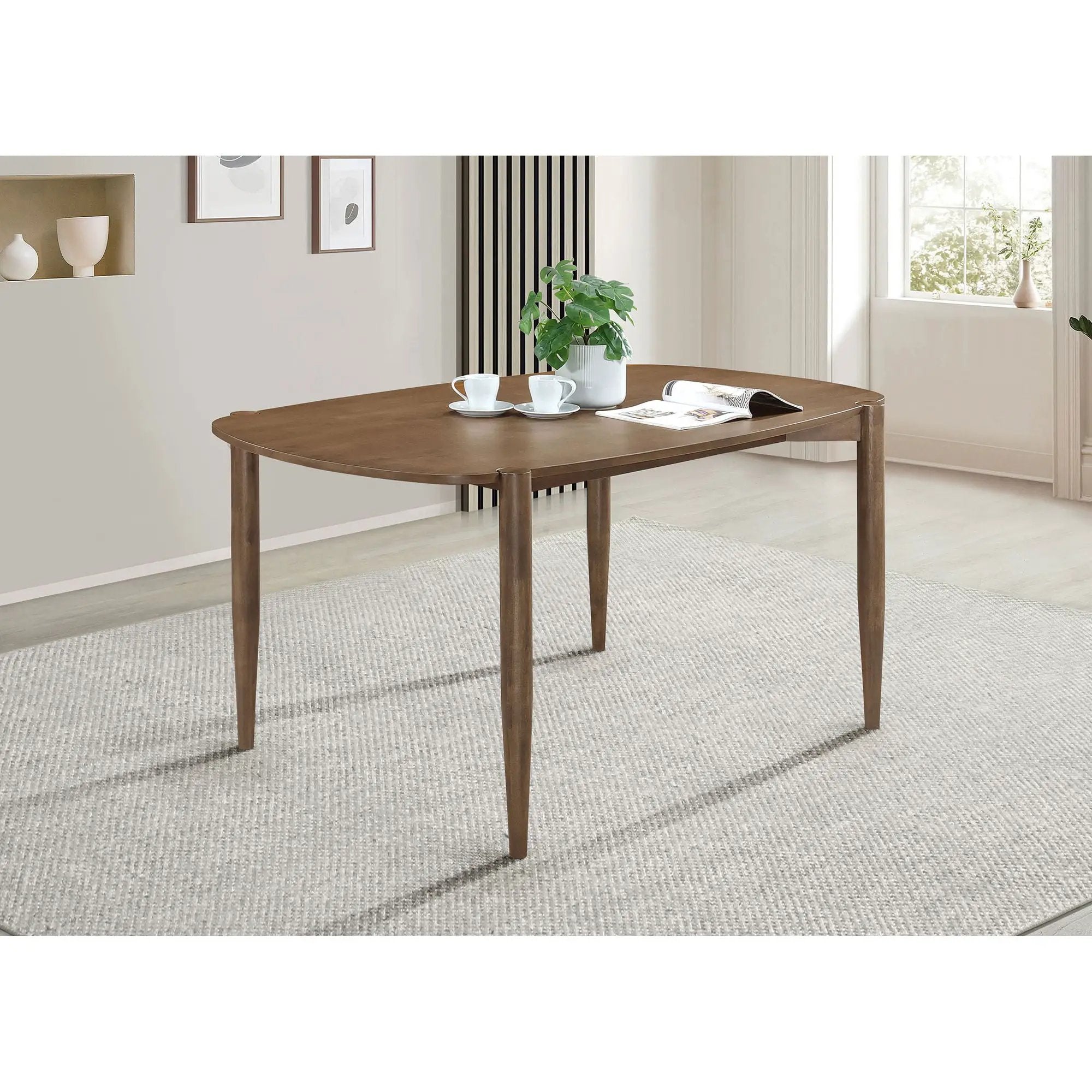 Whisten - Dining Table - Walnut by HouseOfZazla