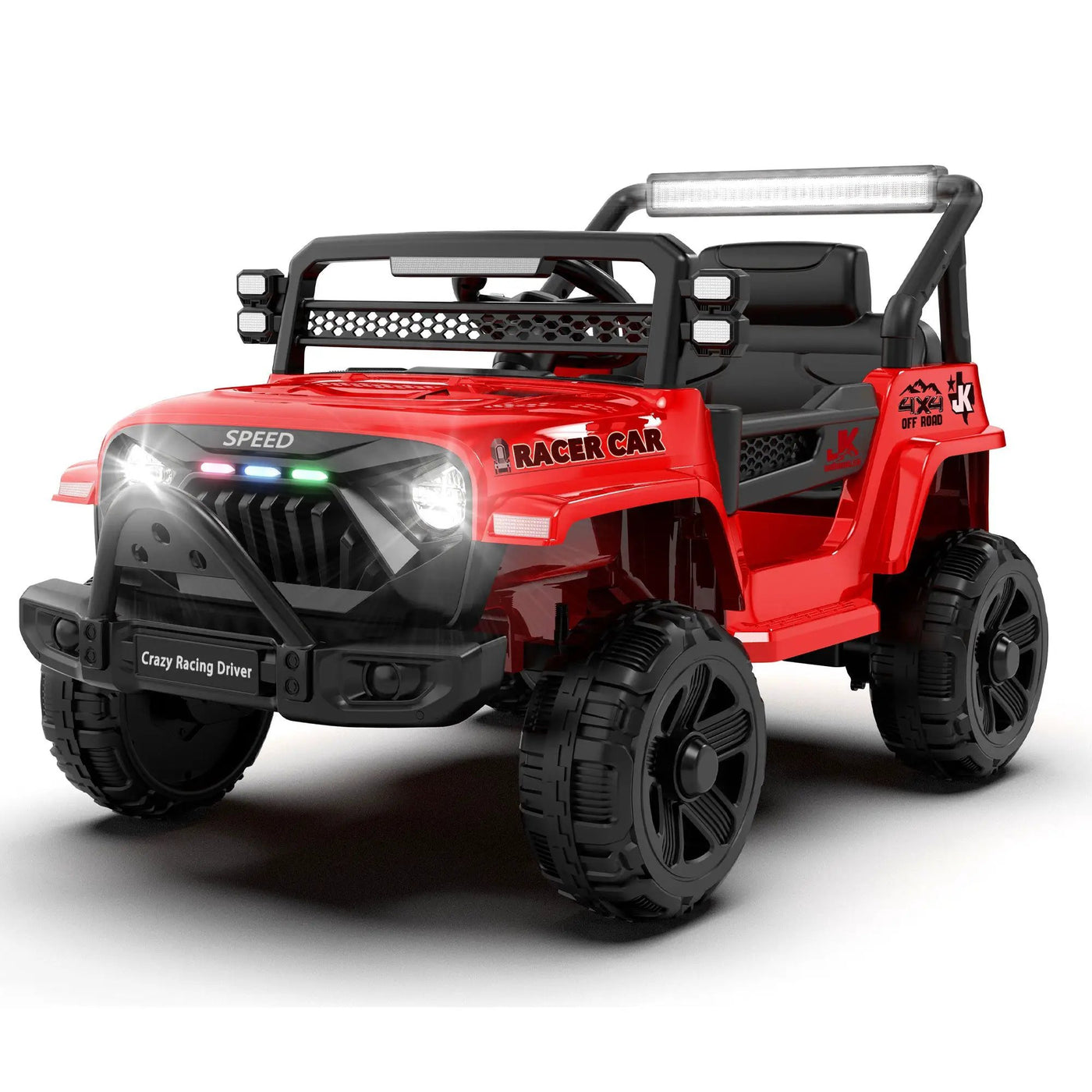 12V Kids Ride-On Electric Truck Car with Parental Control by HouseOfZazla