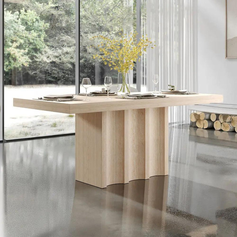 Inca - Dining Table - Beige by Unique Piece Furniture