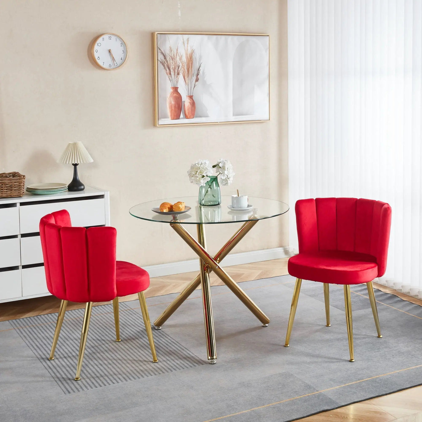 Ergonomic Dining Chair (Set of 2) by HouseOfZazla