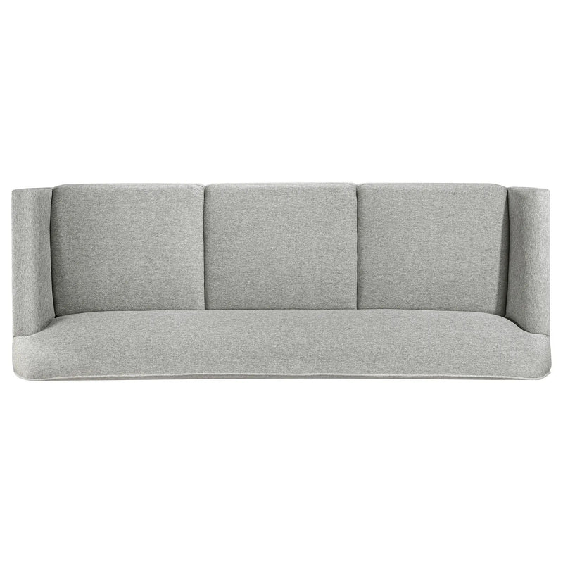 Vaughn 3-piece Fabric Upholstered Flared Arm Sofa Set Grey by Unique Piece Furniture