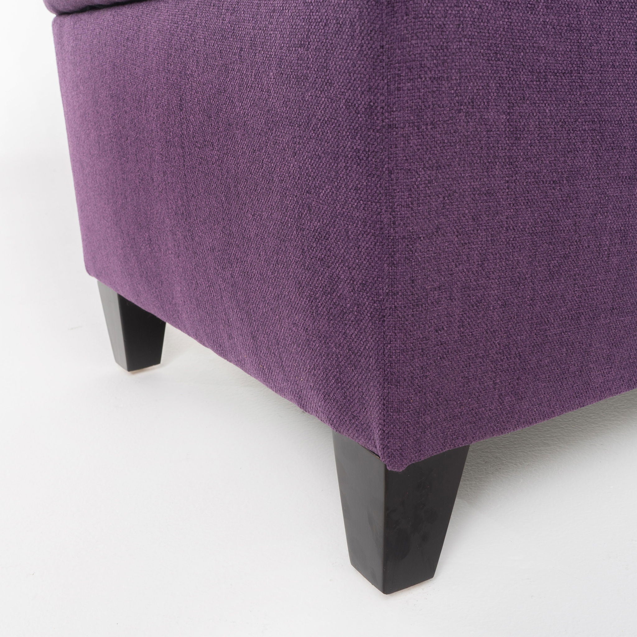 Juliana Storage Ottoman With Birch Legs by HouseOfZazla