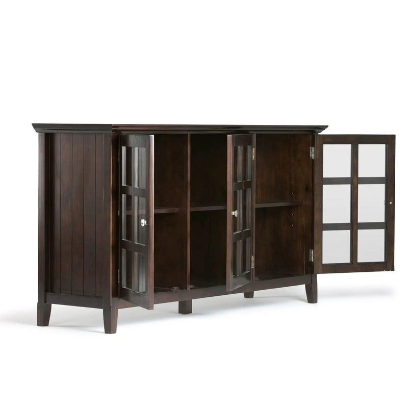 Acadian - Wide Storage Cabinet Handcrafted by HouseOfZazla