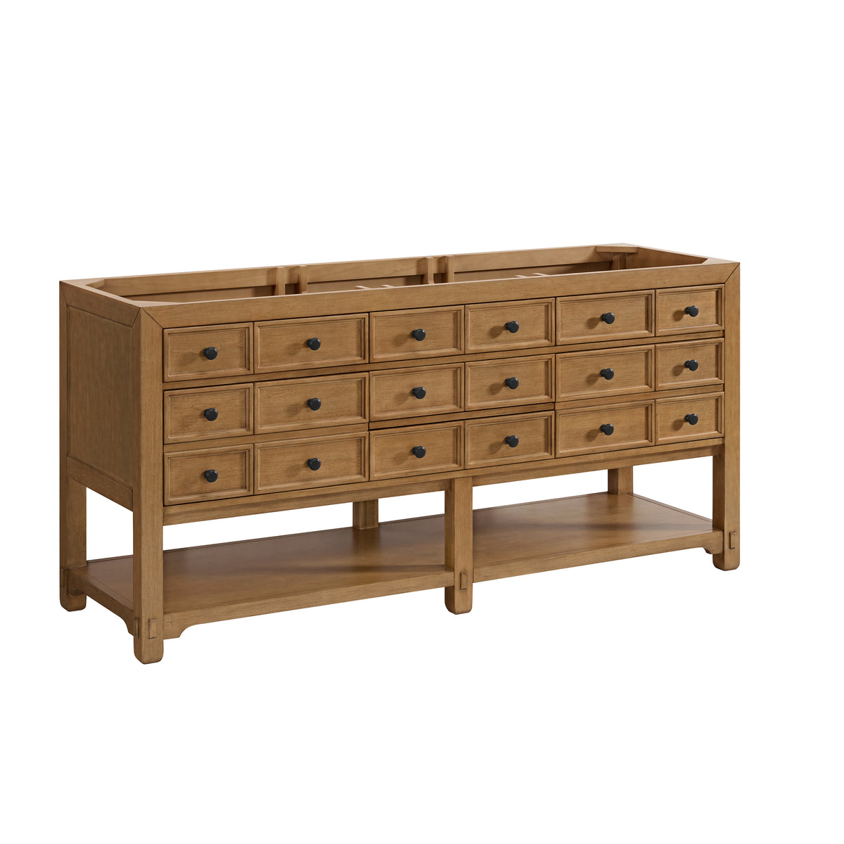 James Martin Malibu 72" Double Bathroom Vanity, Amber Birch, view 19