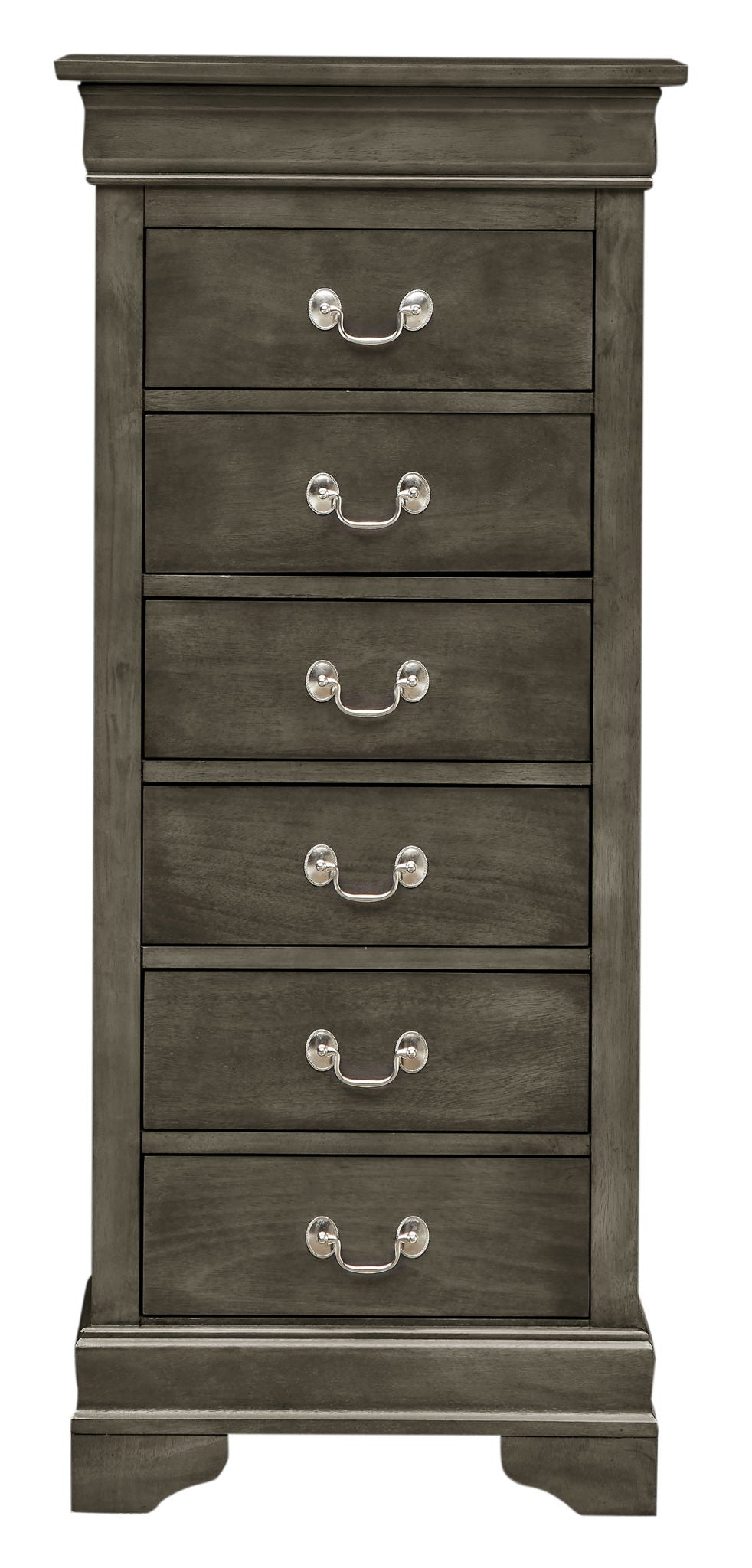 Traditional Style Lingerie Chest with Carved Base - Multiple Colors, photo 31 of 36