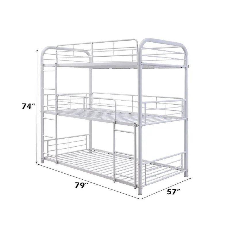 Cairo - Triple Bunk Bed by Unique Piece Furniture