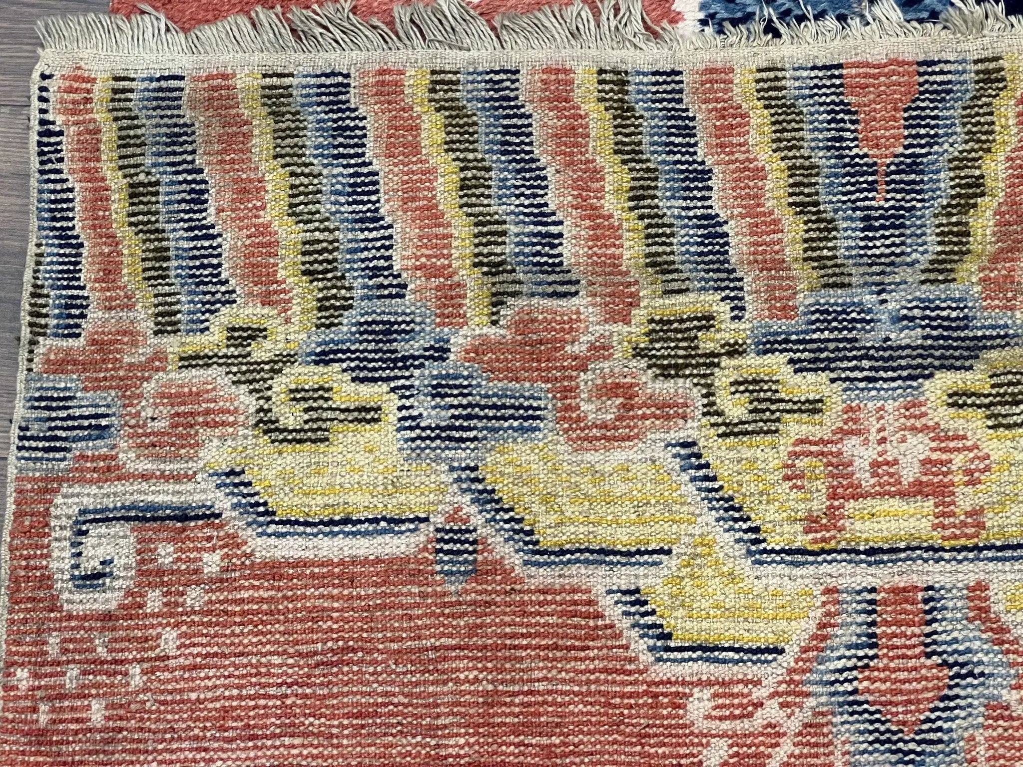 Rare Chinese Ningxia Pillar Rug 3x8, Late Qing Dynasty, 5 Clawed Dragon, Cloud Rainbow Border, Collectible Antique Carpet, Wool Hand Knotted by Jewel Rugs