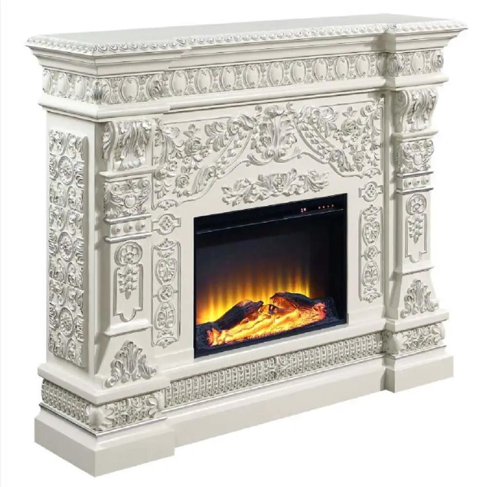 Vanaheim - Fireplace - Antique White by Unique Piece Furniture