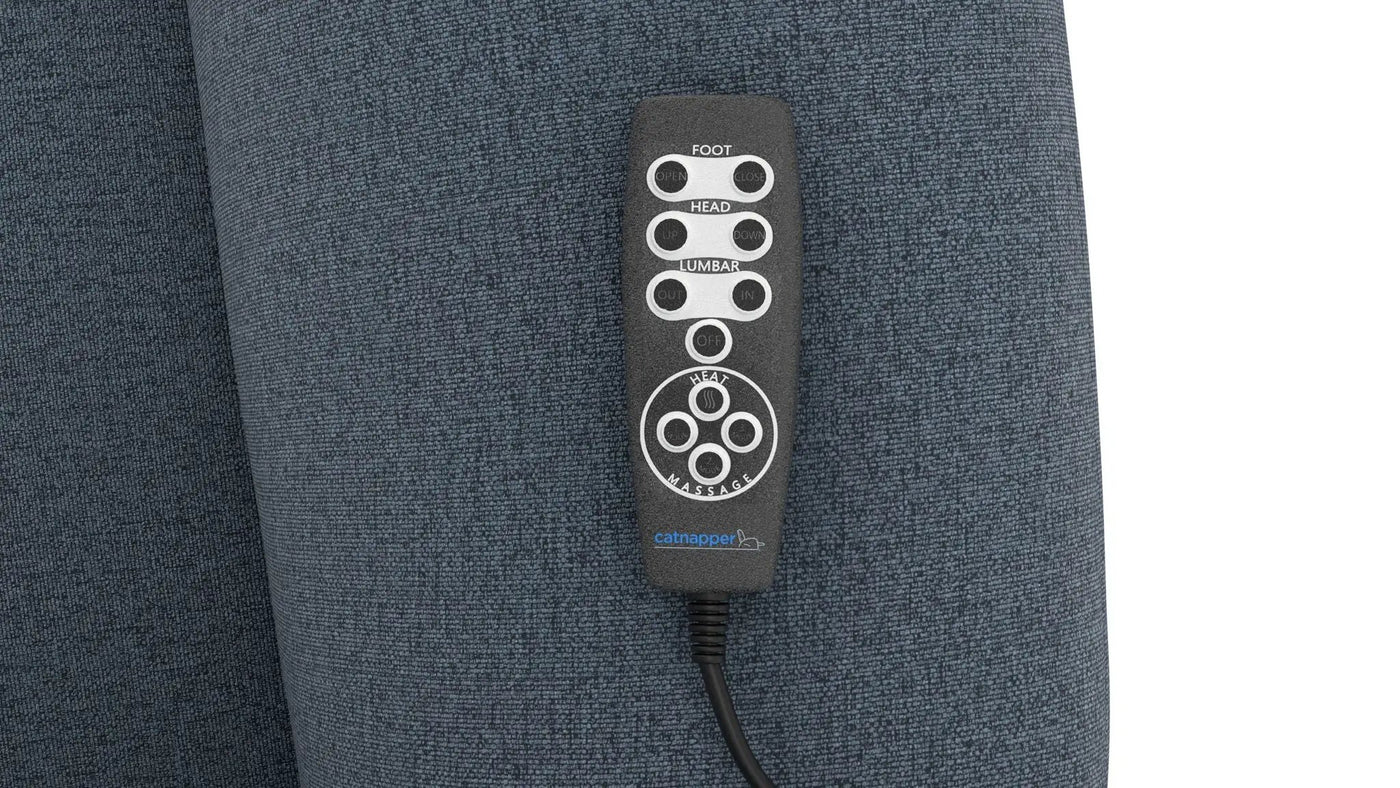 Dreamtime - 48" Power Headrest Power Lay Flat Recliner With CR3 Heat/Massage/Zero Gravity by Unique Piece Furniture