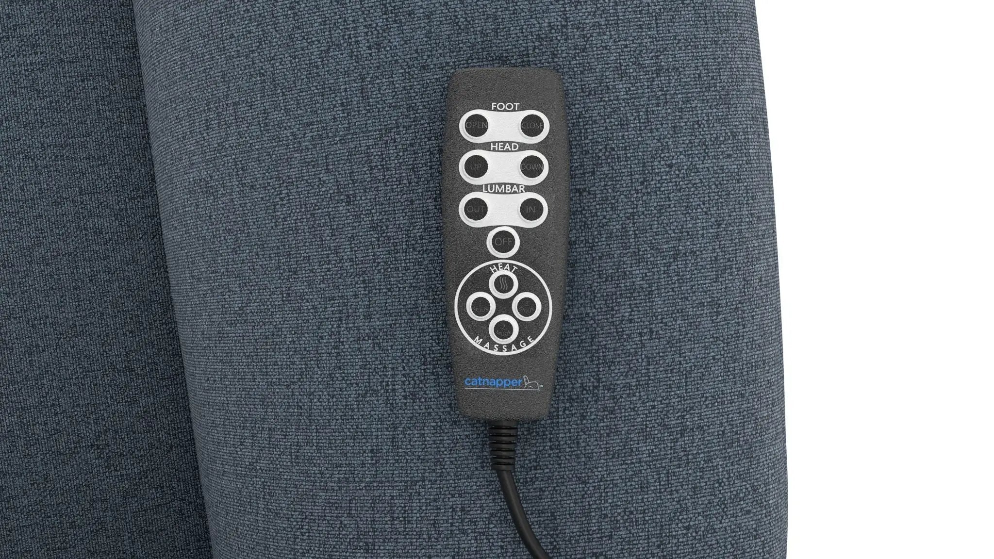 Dreamtime - 48" Power Headrest Power Lay Flat Recliner With CR3 Heat/Massage/Zero Gravity by Unique Piece Furniture