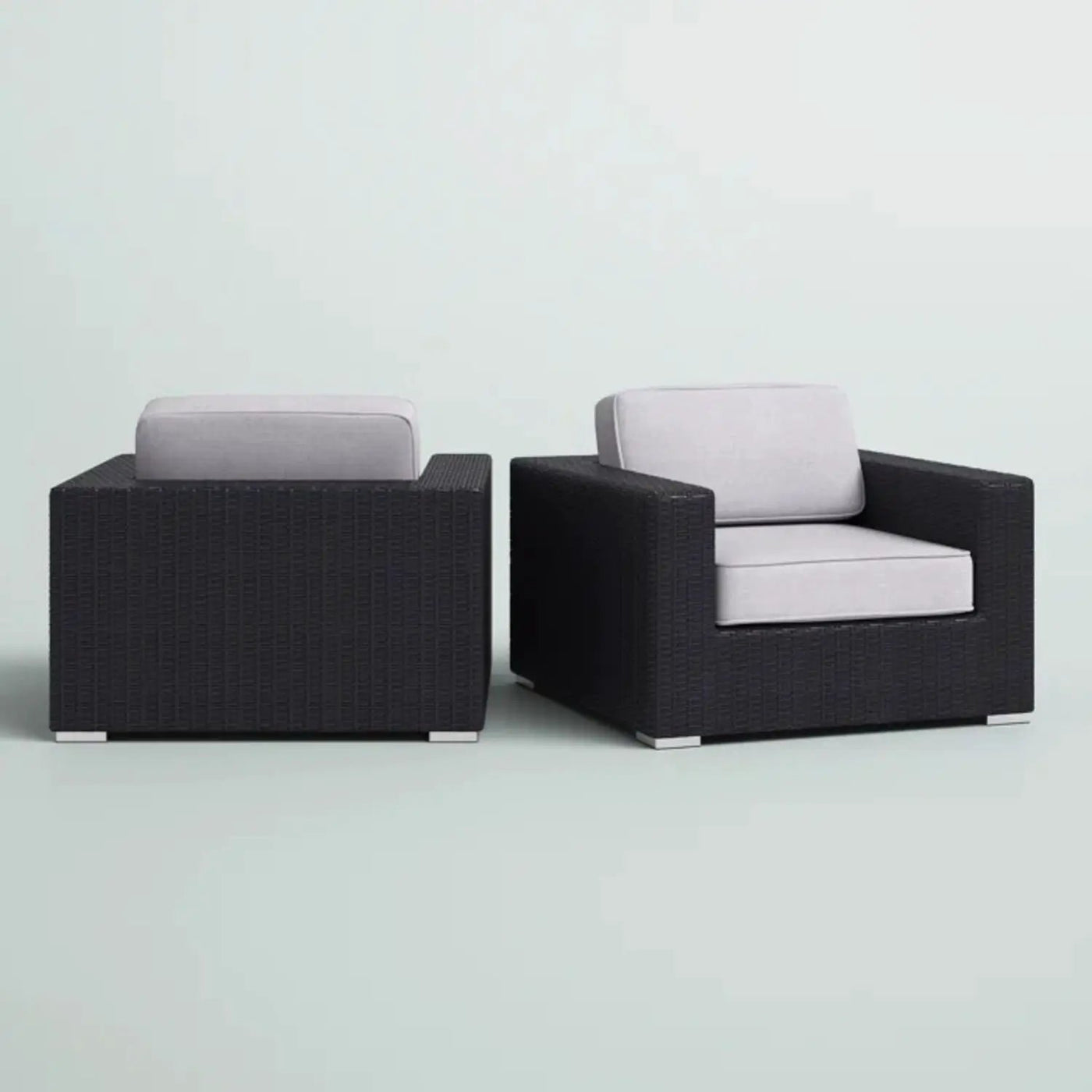 Patio Chair With Cushions Stylish Design by HouseOfZazla