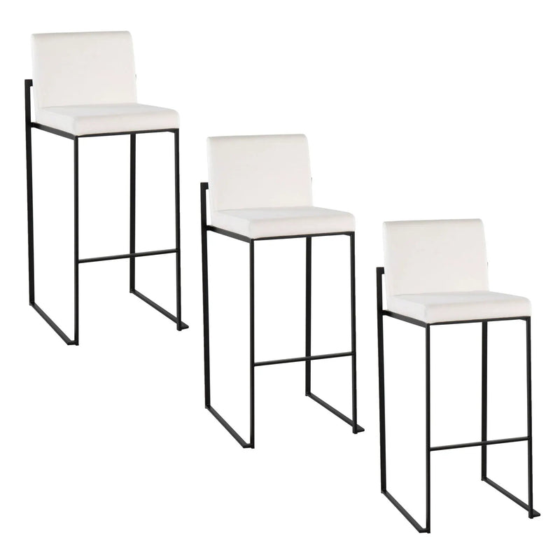 Fuji - Contemporary High Back Barstool Elegant Design by Unique Piece Furniture