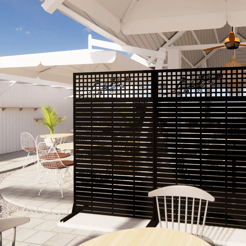 Metal Privacy Screens by HouseOfZazla