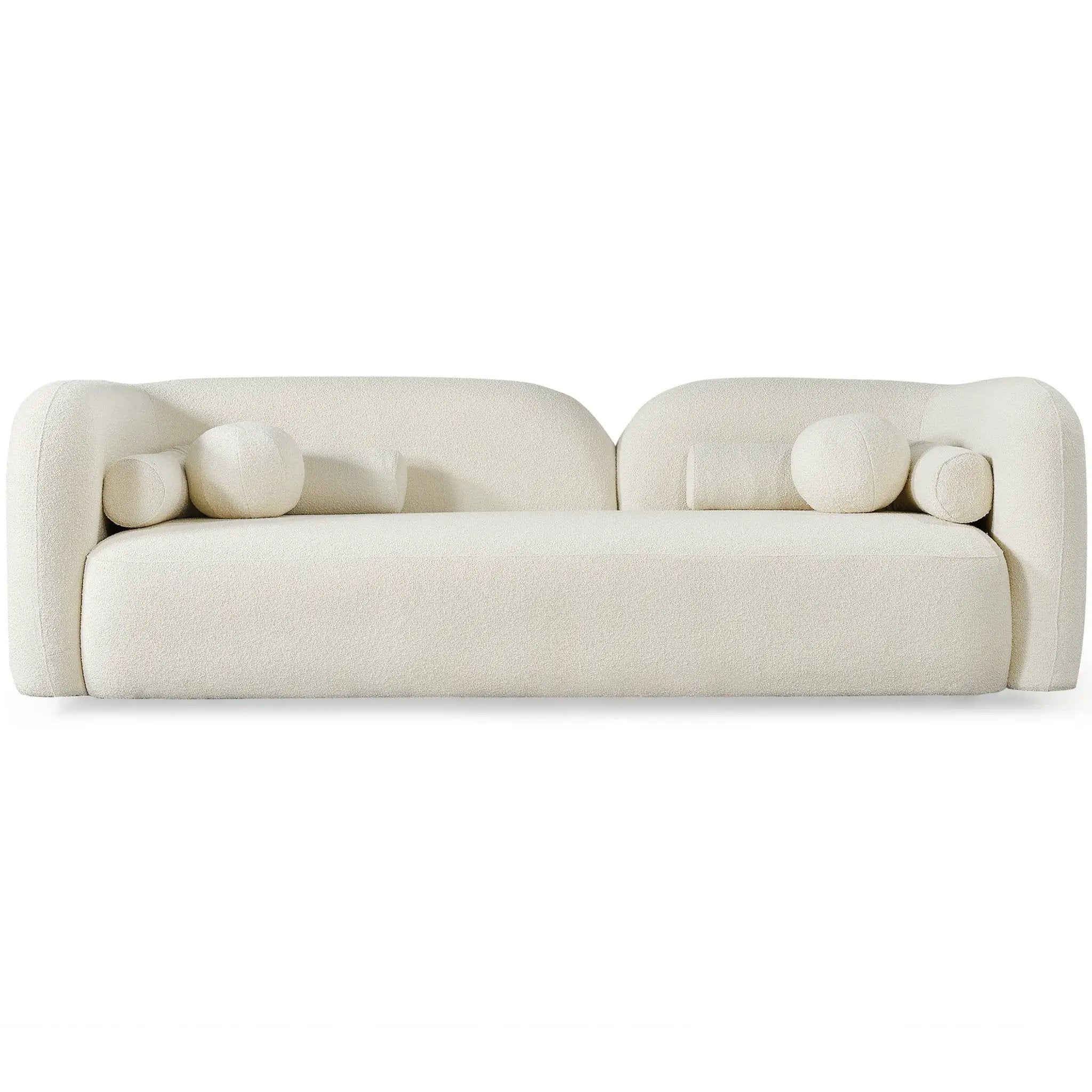 Donna - Japandi Design Boucle Sofa by HouseOfZazla