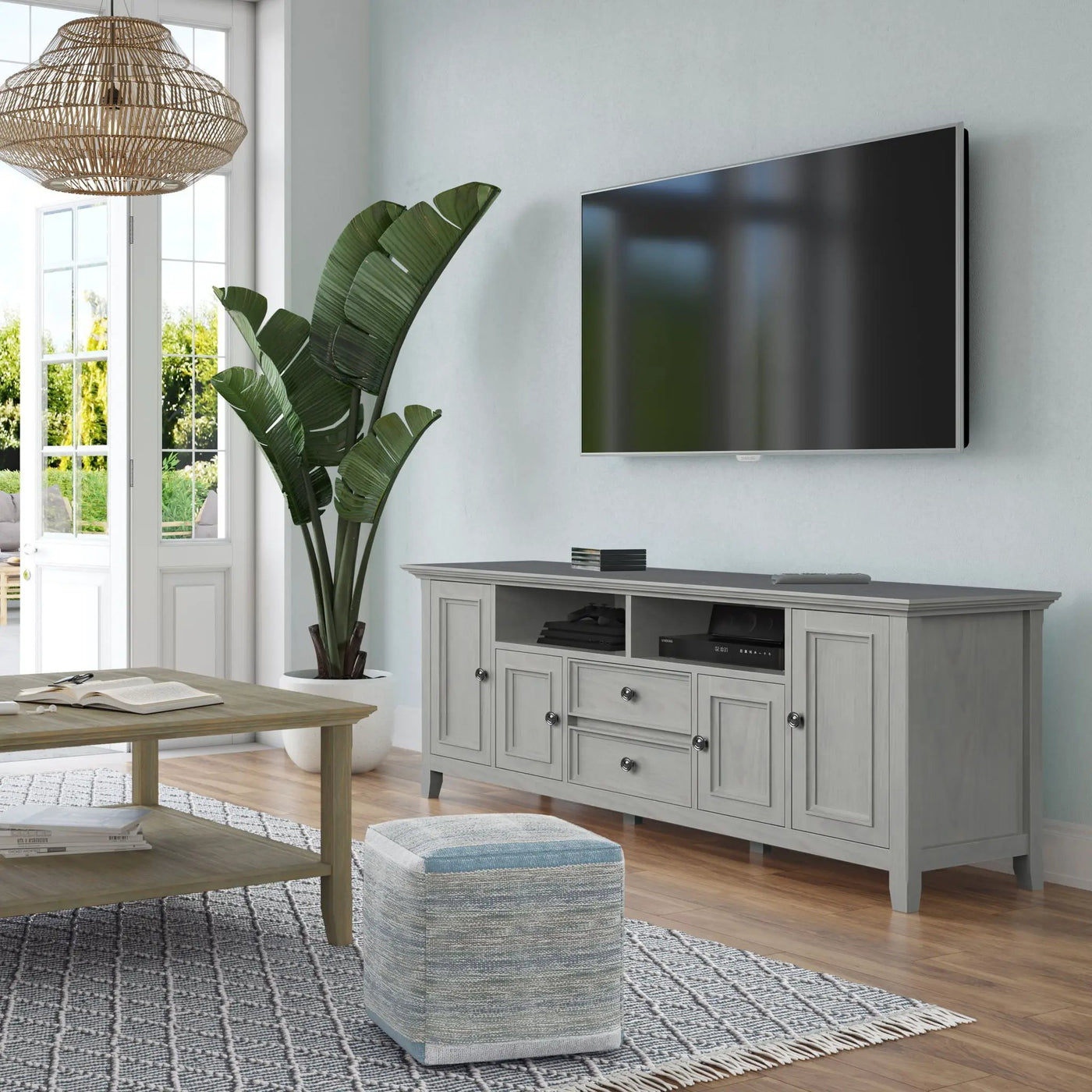 Amherst - Wide TV Media Stand by HouseOfZazla