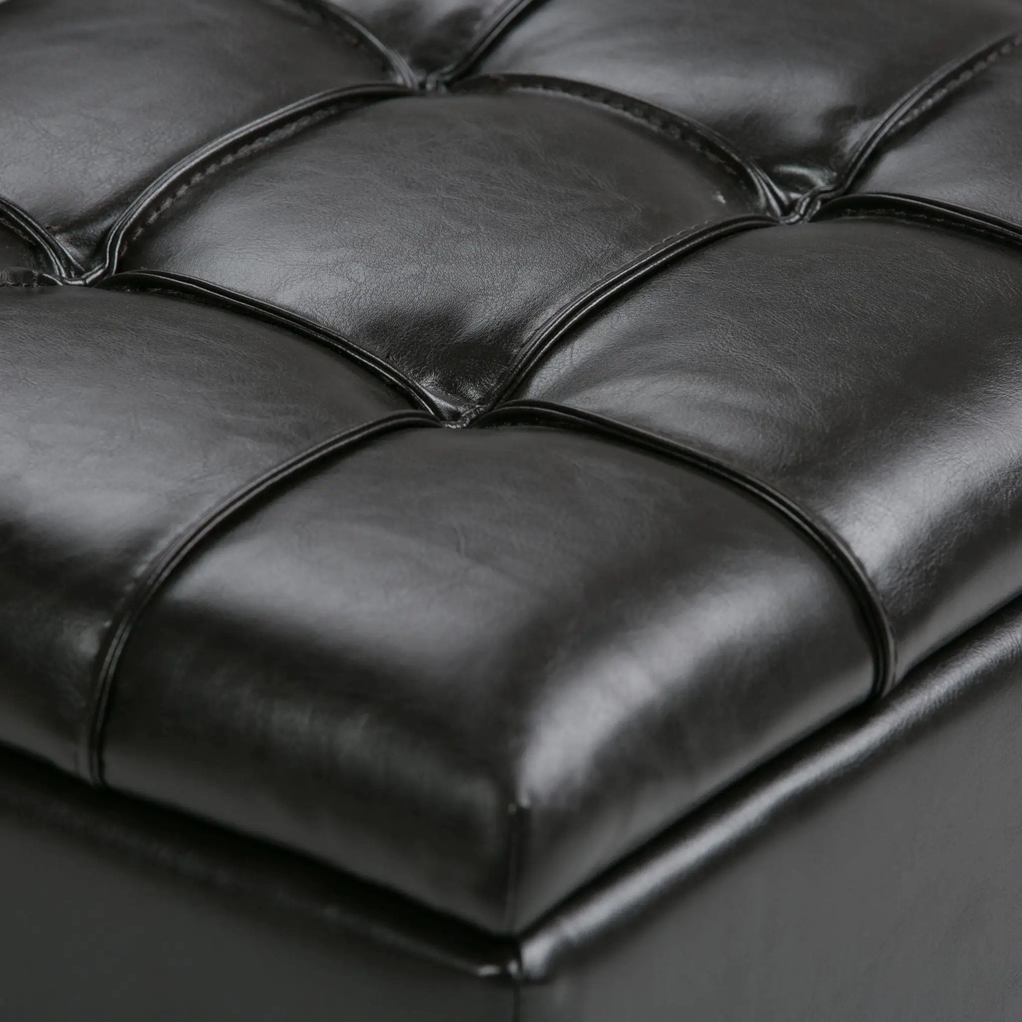Dover - 3 Piece Storage Ottoman Contemporary Design by HouseOfZazla