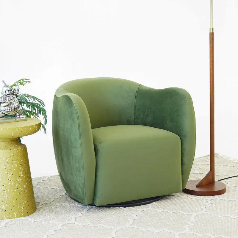 Renee - Swivel Chair - Green by Unique Piece Furniture