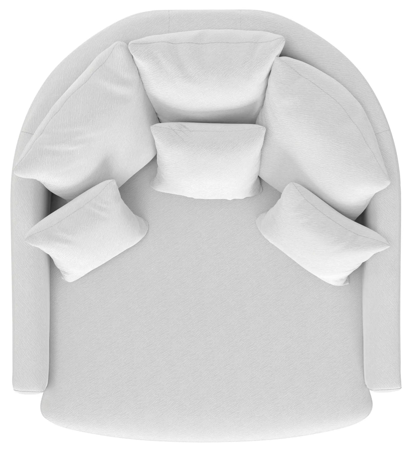 Matty - Round Accent Cuddle Chaise by Unique Piece Furniture