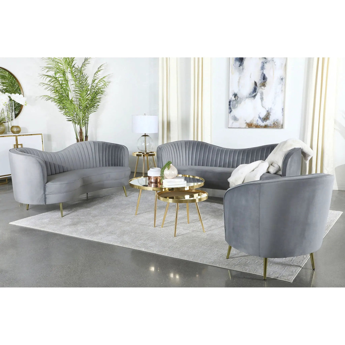 Tufted Upholstered Lounge Seating Chair by HouseOfZazla