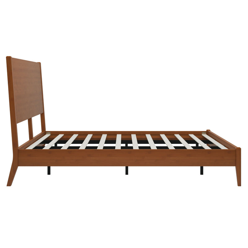 Modern Sled Platform Bed Frame With Slats by HouseOfZazla
