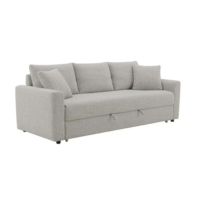 Connie - Sofa With Sleeper - Gray Boucle by Unique Piece Furniture