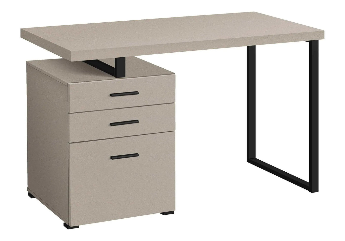 Computer Desk For Home Office, Left or Right Setup with Storage Drawers by HouseOfZazla