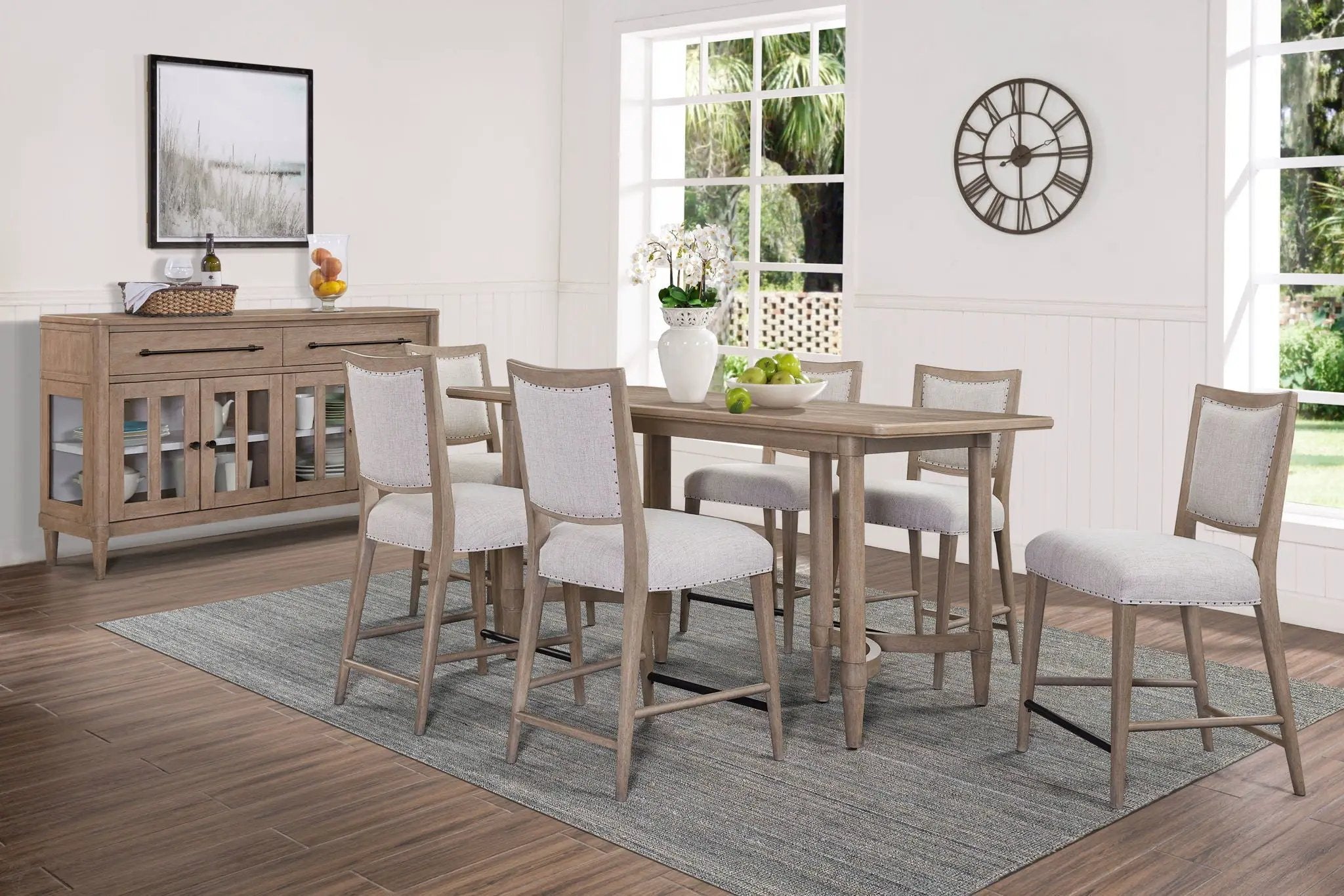 Counter Height Dining Table Colored - Sand by HouseOfZazla