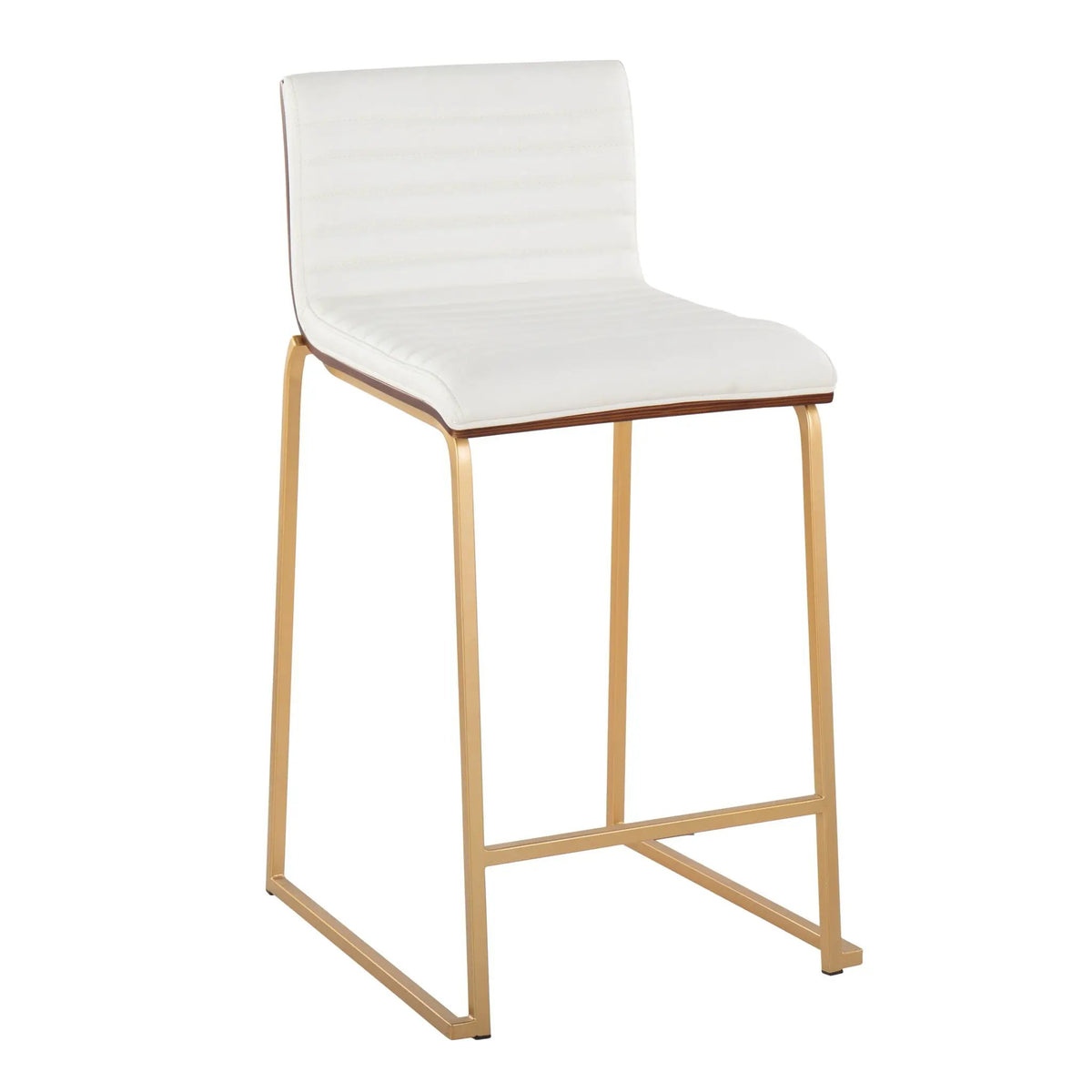 Mason Mara - Contemporary Design Fixed Height Counter Stool (Set of 2) by HouseOfZazla